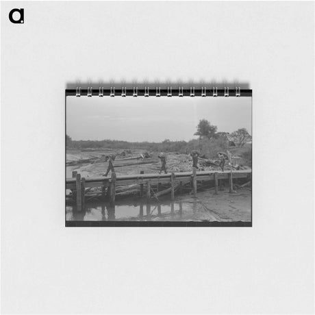 アートメモ帳-Unloading Oysters, New Orleans
 - ラッセル リー Memo.