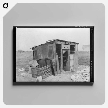アートパネル-Chicken House, San Antonio
 - ラッセル リー Canvas.