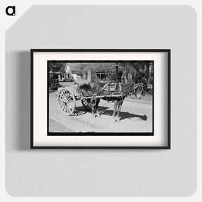 アートポスター-Horse and Wagon, Taylor, Texas
 - ラッセル リー Poster.