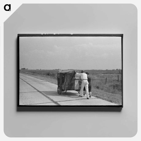 アートパネル-Evangelists on the Road
 - ラッセル リー Canvas.