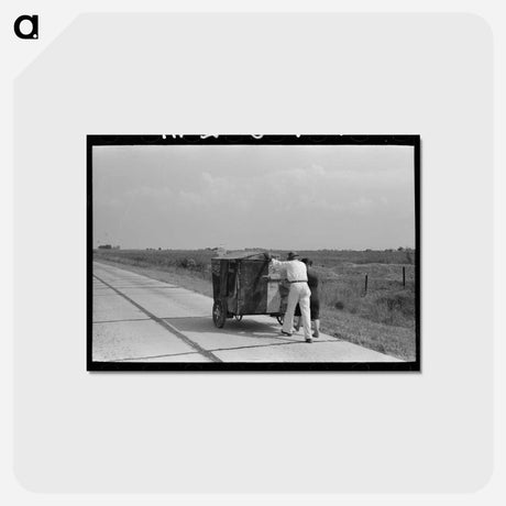 アートポストカード-Evangelists on the Road
 - ラッセル リー Postcard.