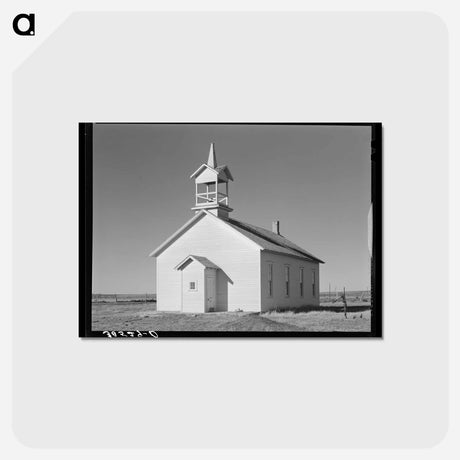 アートポストカード-Country Church, Highway 83
 - ラッセル リー Postcard.