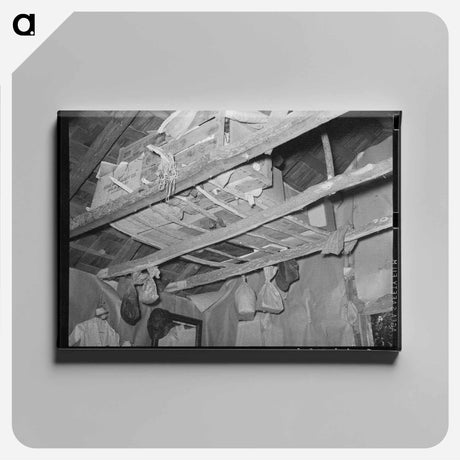 アートパネル-Tenant Home Storage
 - ラッセル リー Canvas.