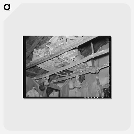 アートポストカード-Tenant Home Storage
 - ラッセル リー Postcard.