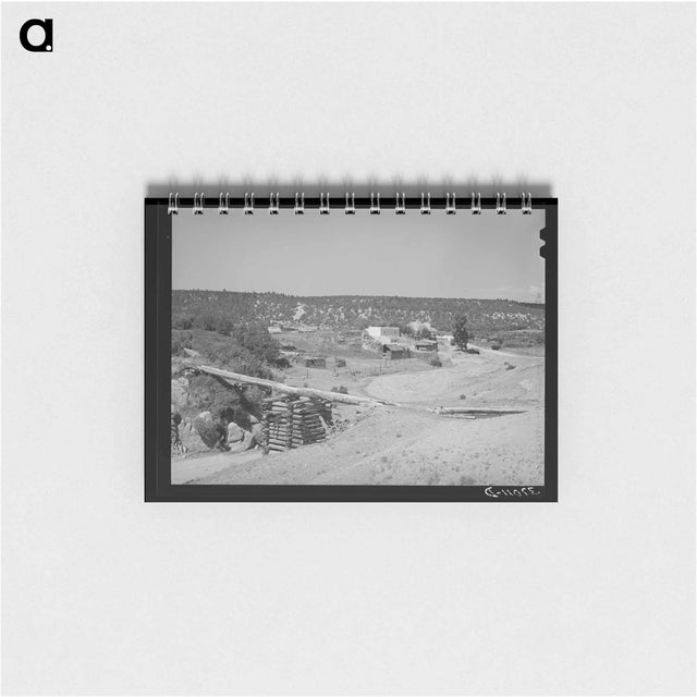アートメモ帳-Irrigation Near Trampas
 - ラッセル リー Memo.