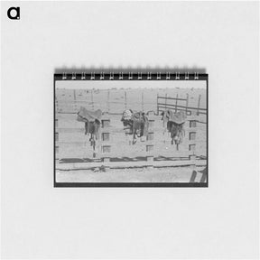アートメモ帳-Cowboy Saddles
 - ラッセル リー Memo.