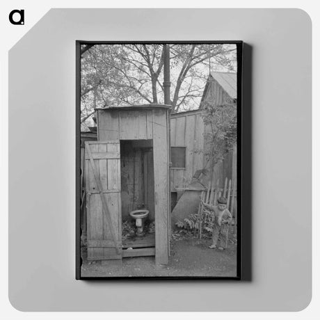 アートパネル-Mexican District, San Antonio
 - ラッセル リー Canvas.
