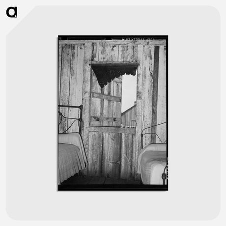 アートポストカード-Kimball's Bedroom
 - ラッセル リー Postcard.
