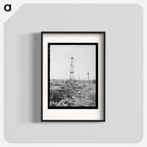 アートポスター-Oil Field Salvage Lot
 - ラッセル リー Poster.
