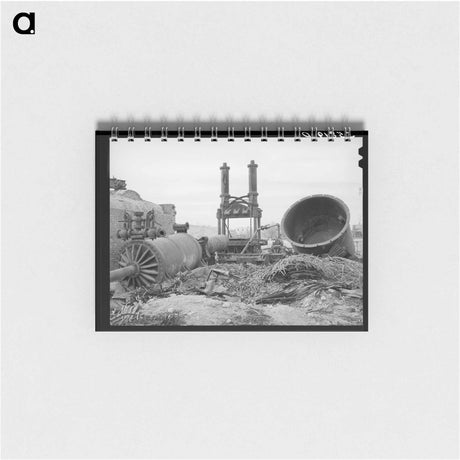 アートメモ帳-Cotton Gin Wreckage
 - ラッセル リー Memo.
