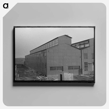 アートパネル-Jersey Homesteads Canning Industry
 - ラッセル リー Canvas.