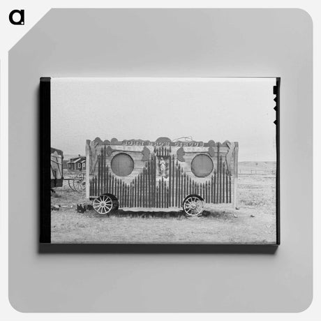 アートパネル-Circus Wagon of Alger
 - ラッセル リー Canvas.