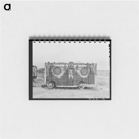 アートメモ帳-Circus Wagon of Alger
 - ラッセル リー Memo.