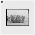 アートポストカード-Circus Wagon of Alger
 - ラッセル リー Postcard.