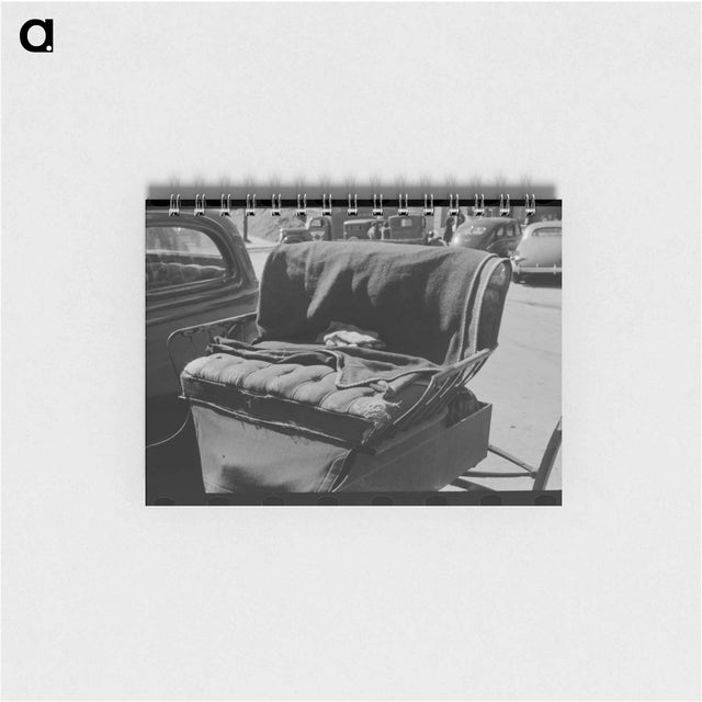 アートメモ帳-Seat of Farm Wagon
 - ラッセル リー Memo.