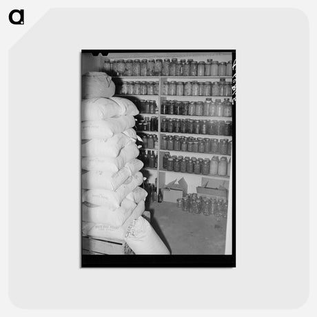 アートポストカード-Mormon Family Provisions
 - ラッセル リー Postcard.