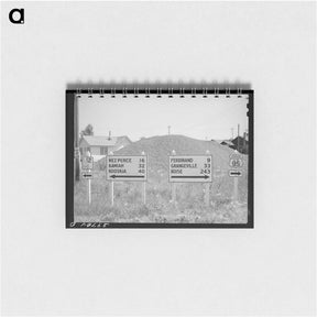 アートメモ帳-Craigmont Highway Sign
 - ラッセル リー Memo.