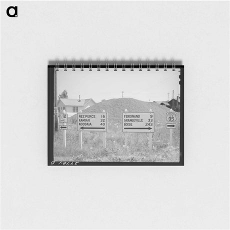 アートメモ帳-Craigmont Highway Sign
 - ラッセル リー Memo.