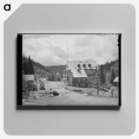 アートパネル-Bourne, Oregon
 - ラッセル リー Canvas.