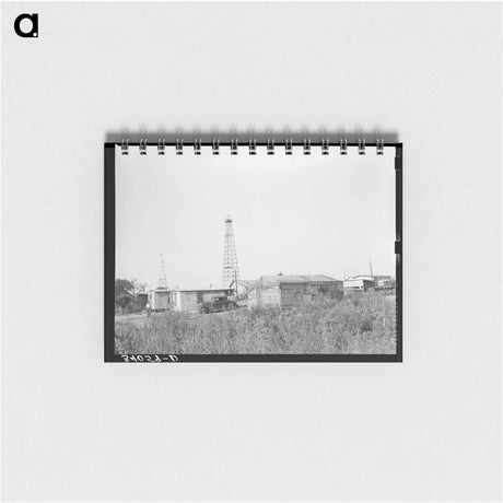アートメモ帳-Homes of Oil Field Workers
 - ラッセル リー Memo.