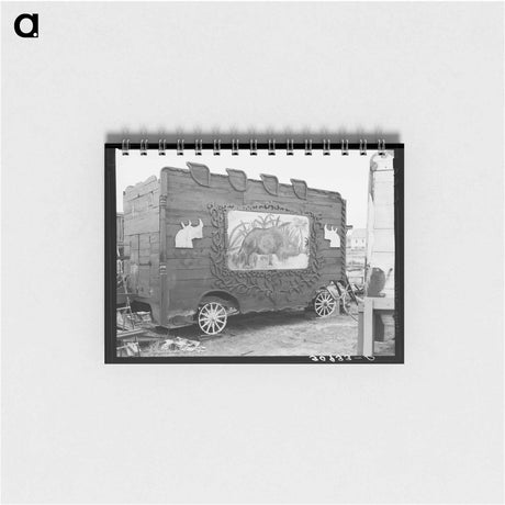 アートメモ帳-Circus Wagons of Alger
 - ラッセル リー Memo.