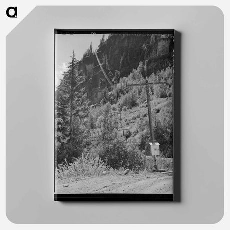 アートパネル-Camp Bird Mine
 - ラッセル リー Canvas.