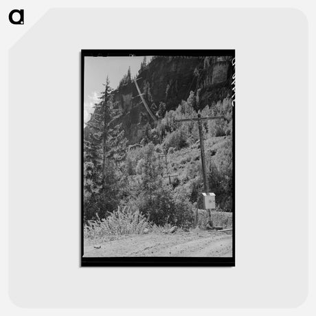 アートポストカード-Camp Bird Mine
 - ラッセル リー Postcard.