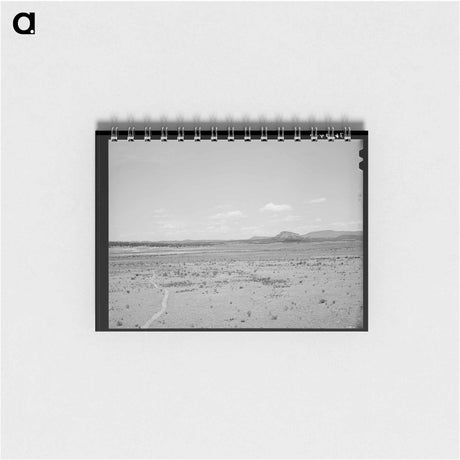 アートメモ帳-Character of the Country Near Pie Town
 - ラッセル リー Memo.