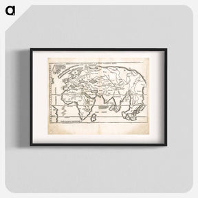 アートポスター-Gronlandiae et Russiae
 - ボストン公共図書館 Poster.