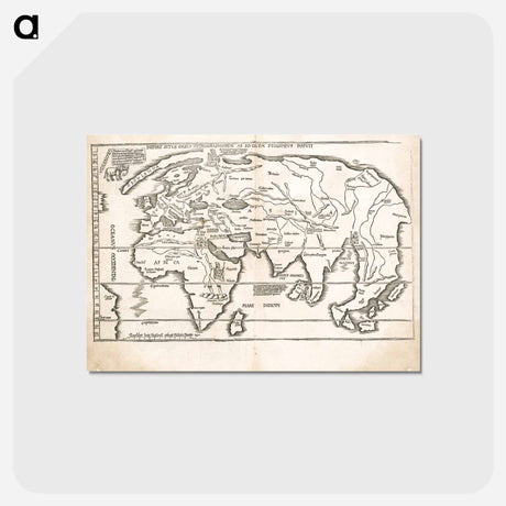 アートポストカード-Gronlandiae et Russiae
 - ボストン公共図書館 Postcard.