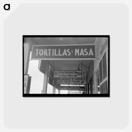 アートポストカード-Corpus Christi Balconies
 - ラッセル リー Postcard.