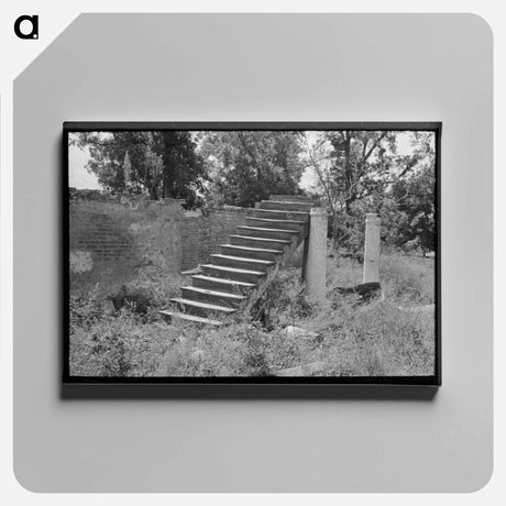 アートパネル-Plantation Ruins
 - ラッセル リー Canvas.