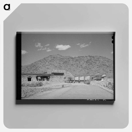 アートパネル-Frank Lloyd Wright's Winter Quarters
 - ラッセル リー Canvas.