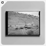 アートパネル-Log Loading Operation
 - ラッセル リー Canvas.