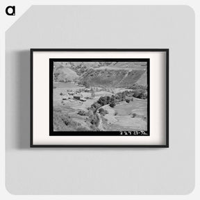 アートポスター-Farmstead and Irrigation Ditch
 - ラッセル リー Poster.