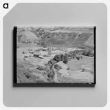 アートパネル-Farmstead and Irrigation Ditch
 - ラッセル リー Canvas.