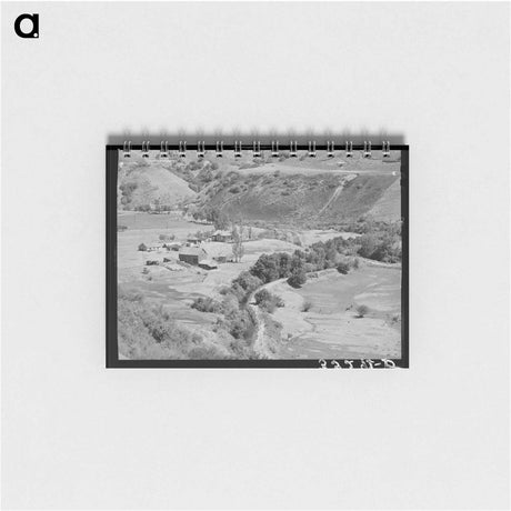 アートメモ帳-Farmstead and Irrigation Ditch
 - ラッセル リー Memo.