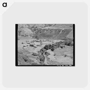 アートポストカード-Farmstead and Irrigation Ditch
 - ラッセル リー Postcard.