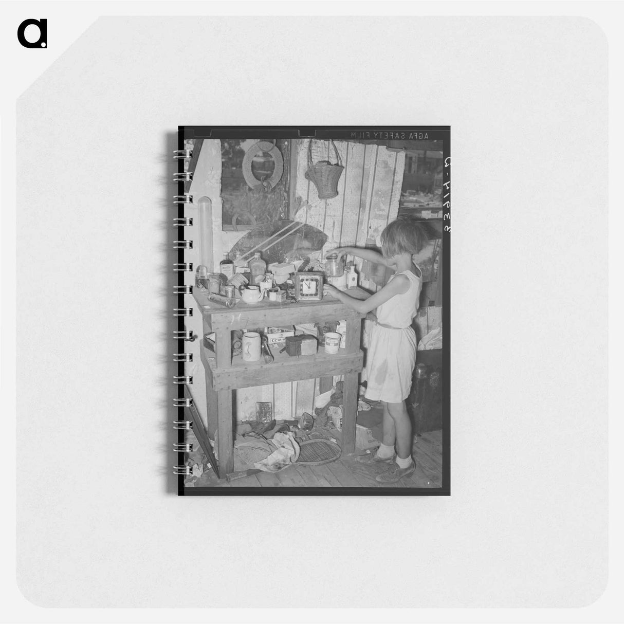 アートメモ帳-Mays Avenue Child
 - ラッセル リー Memo.