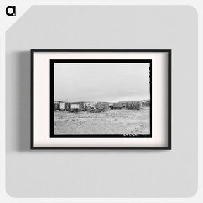 アートポスター-Circus Wagons of Alger
 - ラッセル リー Poster.