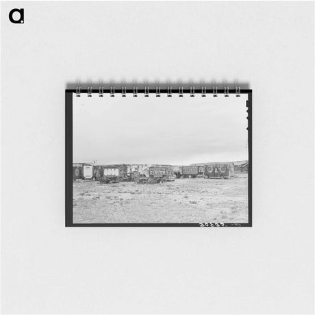 アートメモ帳-Circus Wagons of Alger
 - ラッセル リー Memo.