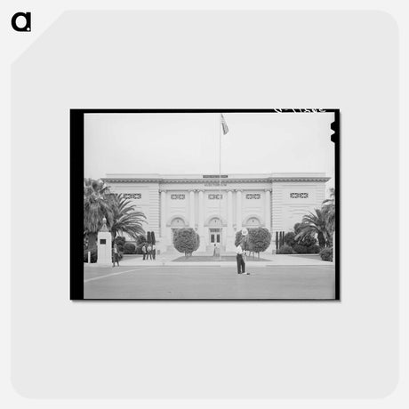 アートポストカード-Auditorium of the Phoenix High School
 - ラッセル リー Postcard.