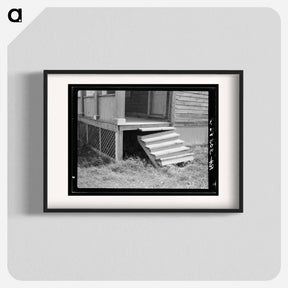 アートポスター-Abandoned House Entrance
 - ラッセル リー Poster.