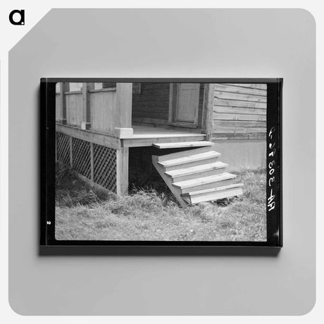 アートパネル-Abandoned House Entrance
 - ラッセル リー Canvas.