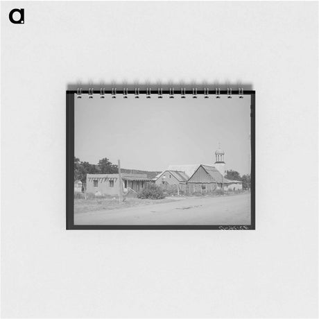 アートメモ帳-Main Street, Penasco
 - ラッセル リー Memo.