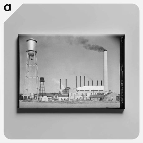 アートパネル-Sugar Mill, Jeanerette
 - ラッセル リー Canvas.