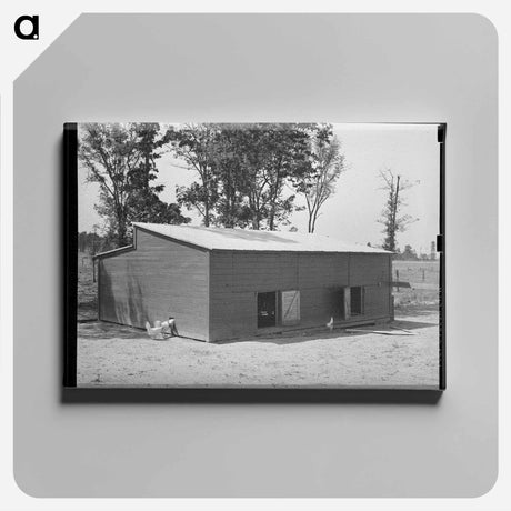 アートパネル-Chicken House, Sabine Farms
 - ラッセル リー Canvas.