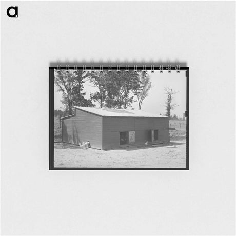 アートメモ帳-Chicken House, Sabine Farms
 - ラッセル リー Memo.