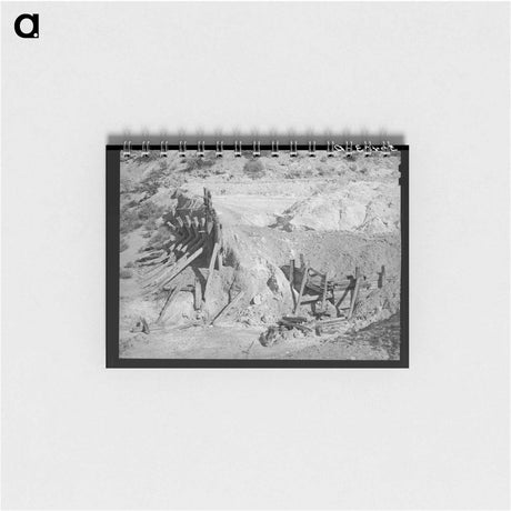 アートメモ帳-Leopold Copper Mine Remains
 - ラッセル リー Memo.