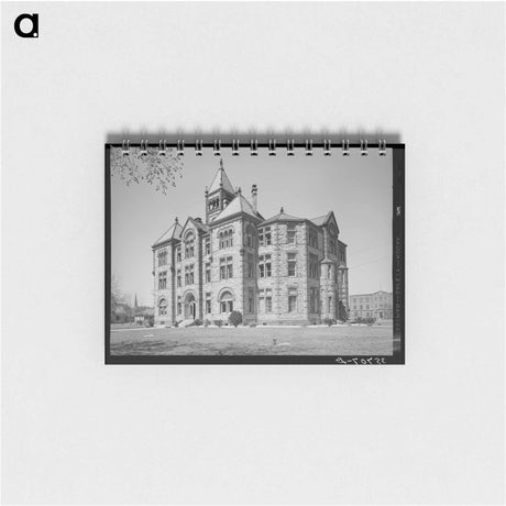 アートメモ帳-Courthouse, Cuero, Texas
 - ラッセル リー Memo.